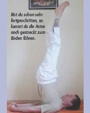 Schulterstand – Sarvangasana