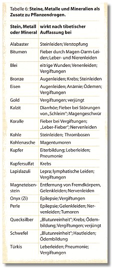 Tibetische Medizin