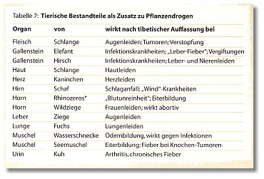 Tibetische Medizin